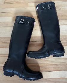 Bottes de pluie Hunter Original Tall noires - Photo 2