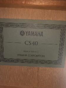 Yamaha CS40 Classical Guitar new - Photo 5