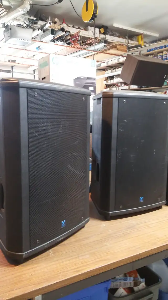 Pair of Yorkville NX300 15' P.A. Speakers, 300 watts, 8 ohms