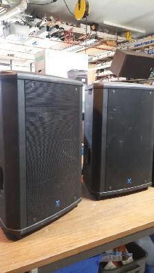 Pair of Yorkville NX300 15' P.A. Speakers, 300 watts, 8 ohms