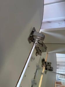 Bathroom Vanity Arched Mirror medicine Cabinet Gold - Photo 6
