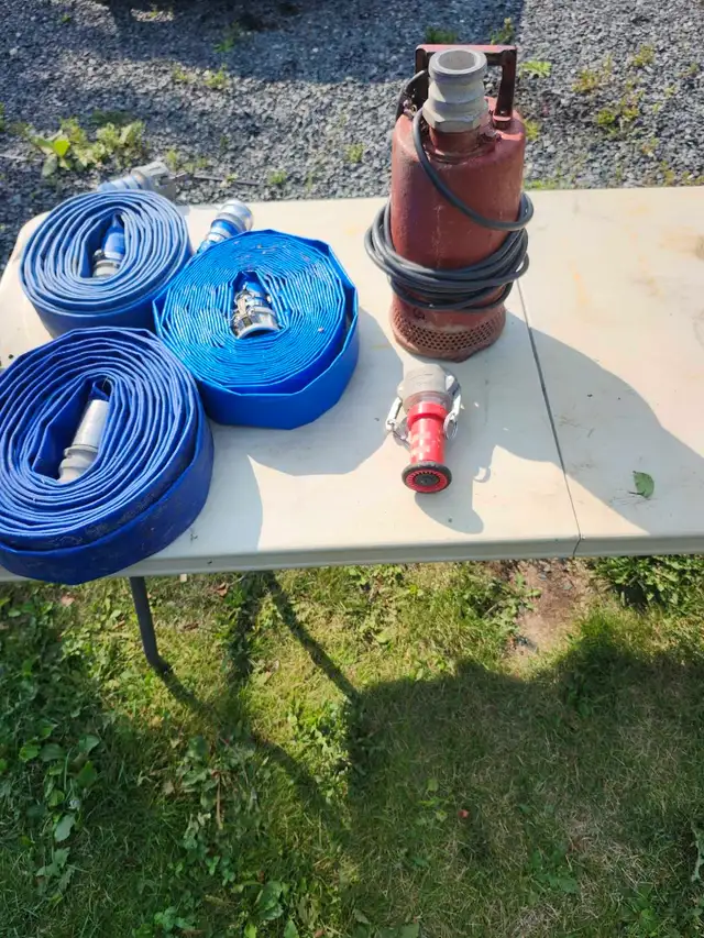 Submersible Water Pump with Hoses