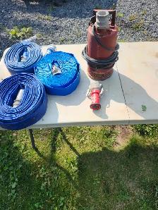 Submersible Water Pump with Hoses