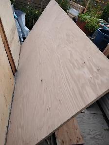 Red Oak Veneer Particle Board - 1 Full Sheet - Lightly Used - Photo 4