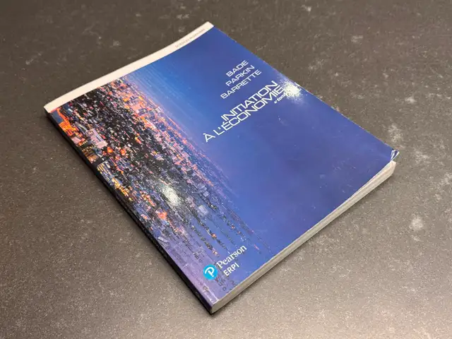 Invitation à l’économie – Bade, Parkin, Barrette – 4e édition