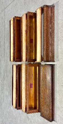 Antique "Globe Wernicke" FOUR Tier Barrister Bookcase (OAK Wood) - Photo 10