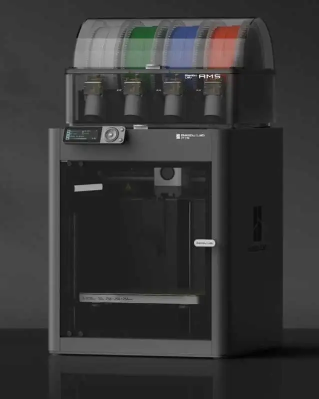 Bambu Lab P1S 3D Printer (With AMS & Filament)