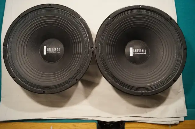 EMINENCE 15INCH CAST FRAME WOOFERS