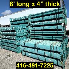 Used pallet racking blow out - $10 beams! - Photo 4