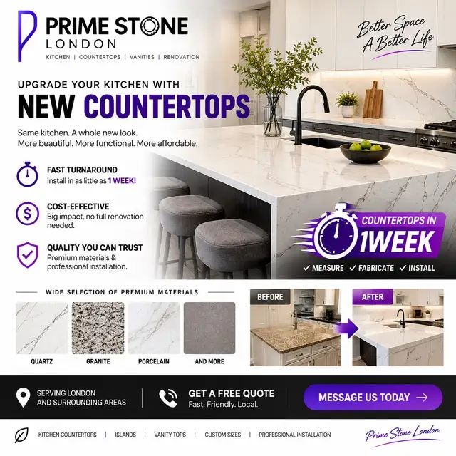 Prime Stone London Countertops