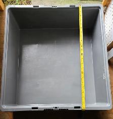 Heavy Duty Plastic Storage Crate