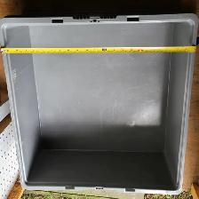 Heavy Duty Plastic Storage Crate - Photo 2
