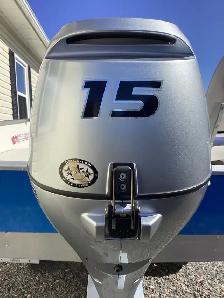 New 15 hp Honda outboard, 14 Princraft aluminum boat, trailer. - Photo 6