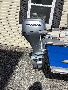 New 15 hp Honda outboard, 14 Princraft aluminum boat, trailer. - Photo 10