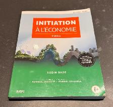 Initiation à l’économie – 5e édition