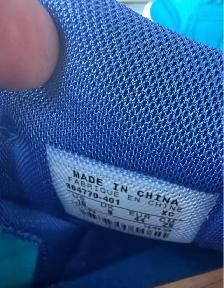 Jordan 1 Phat Blue White (Sz 10) (#364770-401) - Photo 5