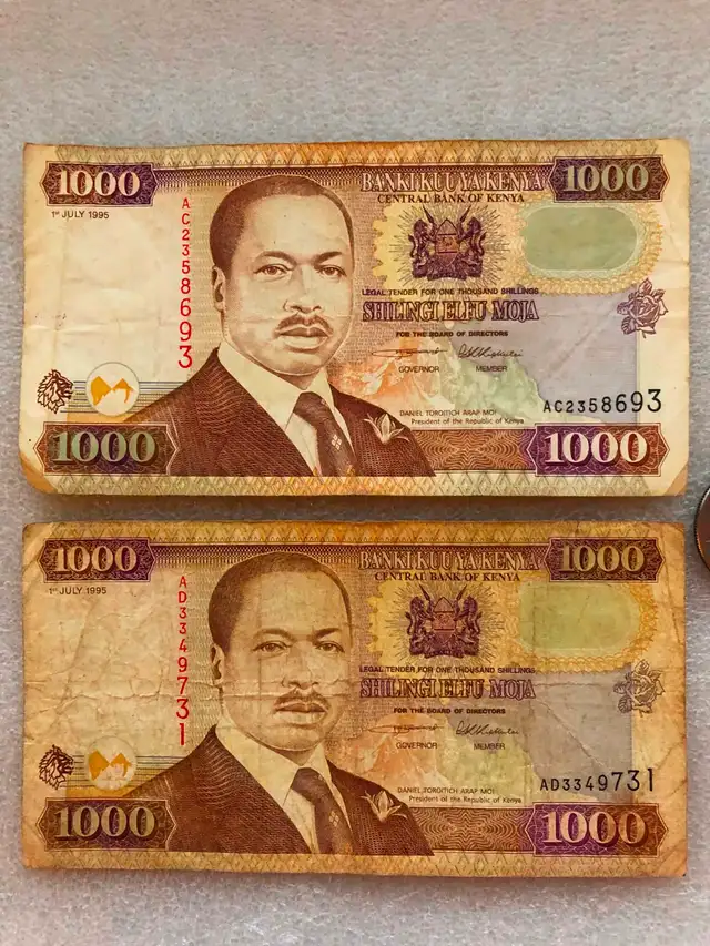 2,620 Shilling du Kenya