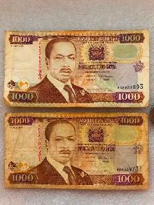 2,620 Shilling du Kenya