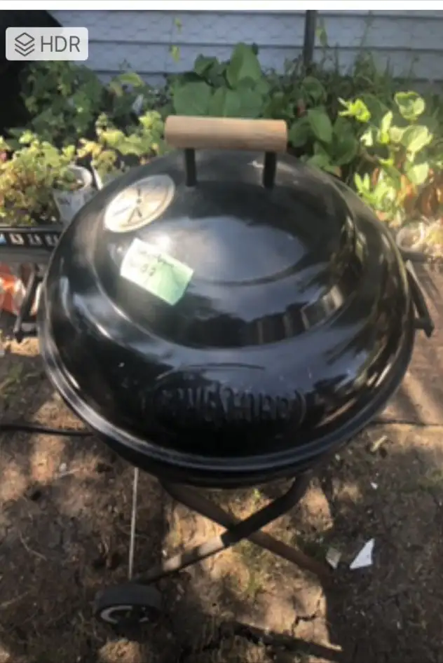 Charcoal BBQ Grill and Smoker Kingsford Barbecue Grill, Black