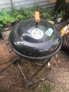Charcoal BBQ Grill and Smoker Kingsford Barbecue Grill, Black - Photo 5