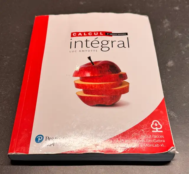 Calcul intégral – Luc Amyotte – 2e édition enrichie