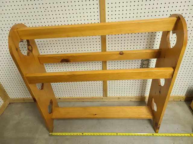 Vintage Freestanding Quilt / Blanket Rack