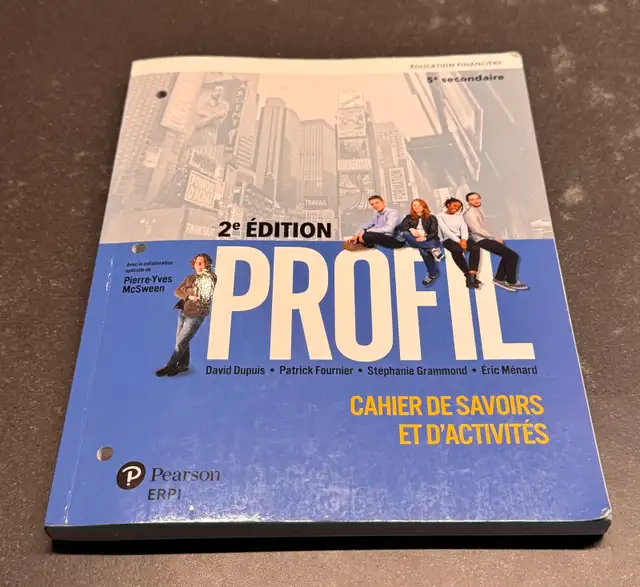 PROFIL – Éducation financière 5e secondaire – 2e édition