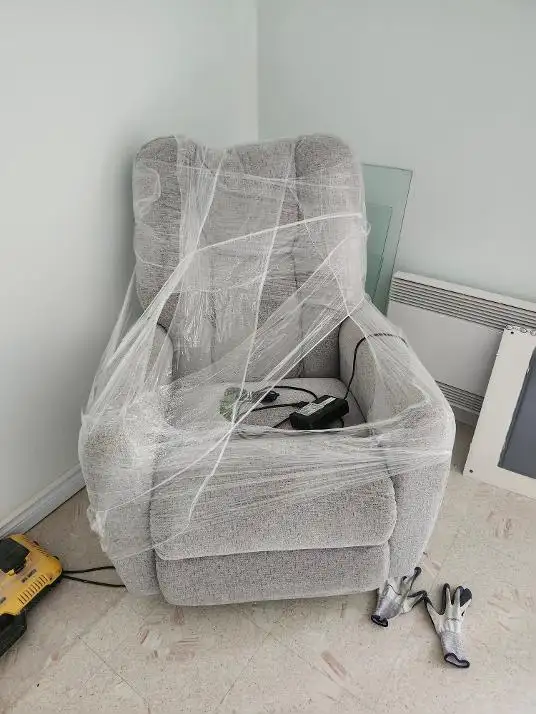 chaise berçante électrique