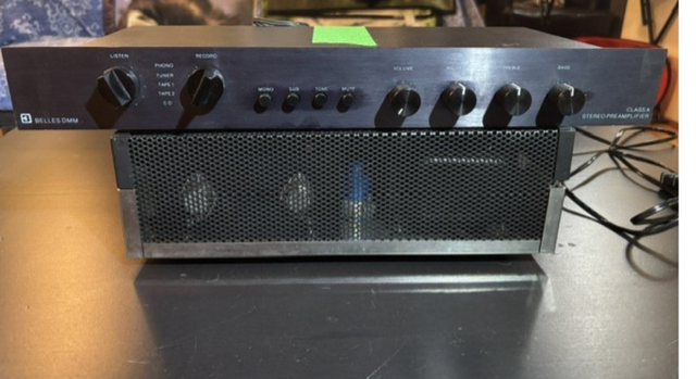 preamplificateur belle    classe a   amplificateur  dynaco st120