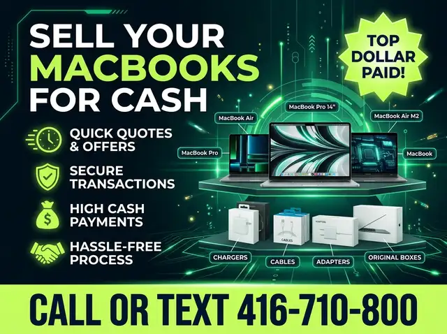 Upgrade Your Tech: Get Cash for Your MacBook Air & Pro