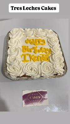 Tres Leches cakes
