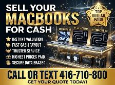 Sell Your MacBook Pro or Air – Cash in Hand!