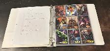 Marvel comics trading cards creator set 1 to 72