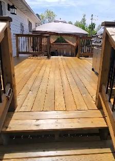 Deck/Fence stainning - work wanted