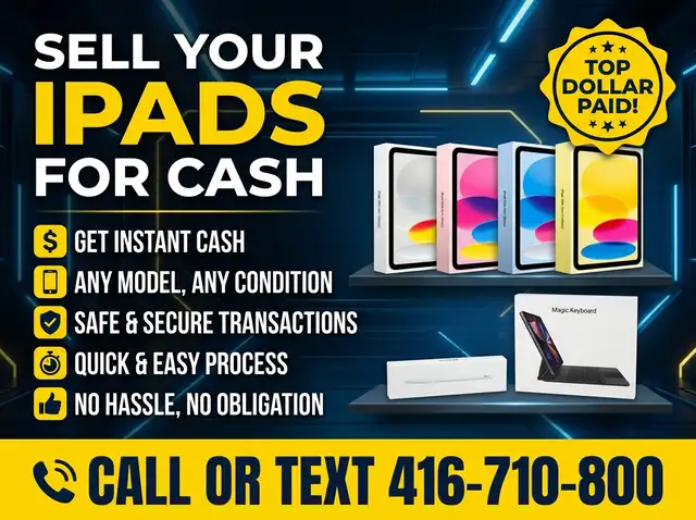 Sell Your iPad – Cash in Hand Guaranteed!