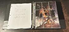 Marvel comics trading cards Red Sonja complete set