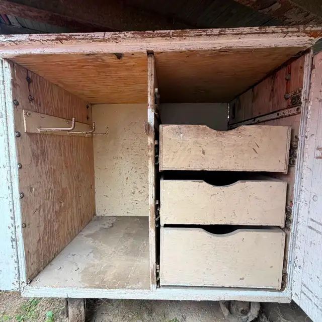 WOODEN STORAGE CABINET​