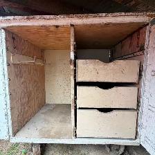 WOODEN STORAGE CABINET​
