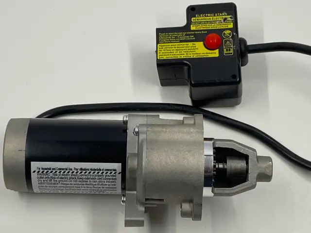 New Briggs & Stratton Snowblower Electric Starter Model# JQ170-2