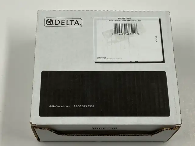Delta Faucet RP26533SS OEM Metal Drain Assembly Stainless
