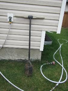 Post Hole Auger--Adjustable