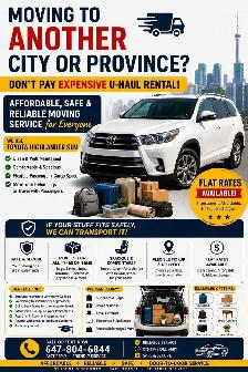 MOVING TO ANOTHER CITY OR PROVINCE?