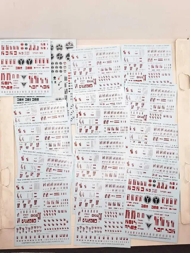 Warhammer 40k Large Cheap Tau Transfer lot