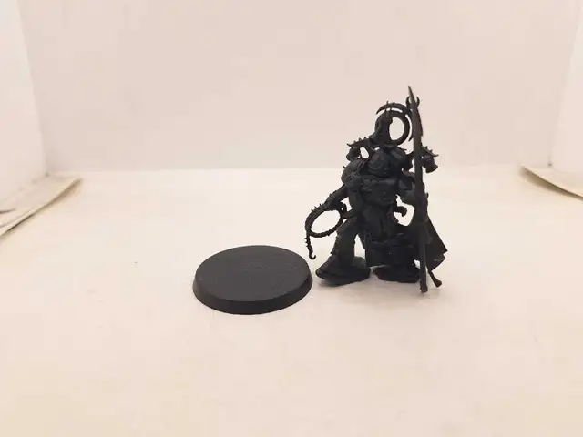 Warhammer 40k Emperor's Children Lord Exultant Primed Black