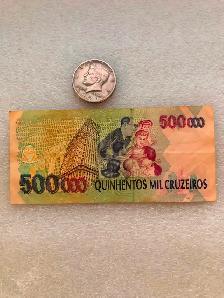 500,000 Quinhentos Mil Cruzeiros-Banco Central Do Brazil - Photo 2