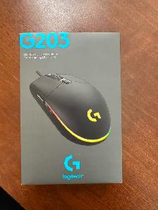 Logitech G203 wired gaming mouse-black