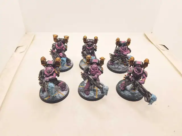 Warhammer 40k 6 Emperor's Children Noise Marines Battle Ready