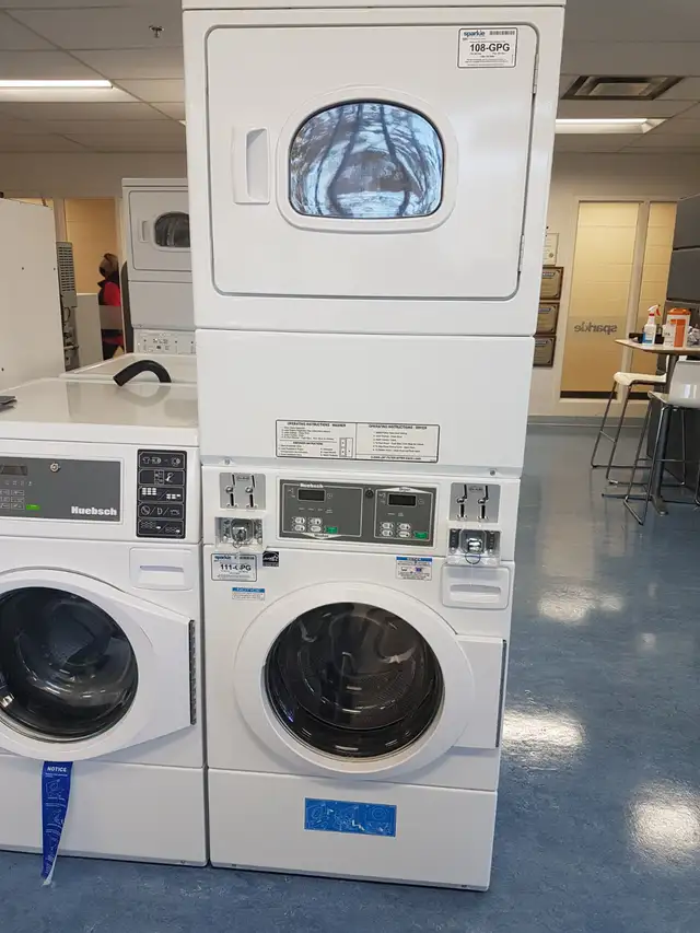 Maytag Coin Operated Washer and Dryer.