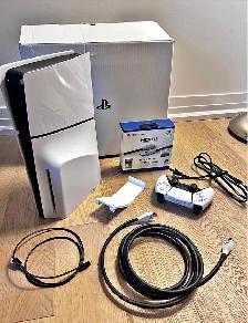 PS5 with accessories