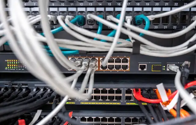 Network cabling for home and offices. Switches and Routers